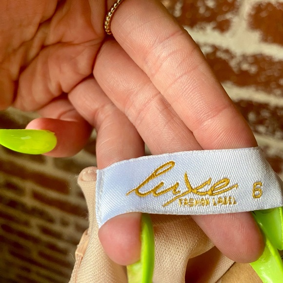 Luxe light pink sparkly dress - Picture 7 of 7